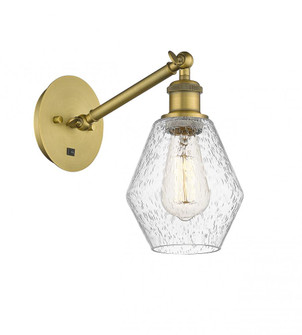 Cindyrella - 1 Light - 6 inch - Brushed Brass - Adjustable Sconce (3442|317-1W-BB-G654-6-LED)