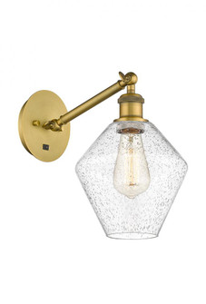 Cindyrella - 1 Light - 8 inch - Brushed Brass - Adjustable Sconce (3442|317-1W-BB-G654-8-LED)