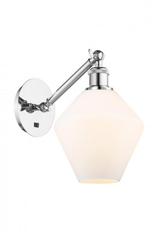 Cindyrella - 1 Light - 8 inch - Polished Chrome - Adjustable Sconce (3442|317-1W-PC-G651-8-LED)