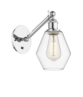 Cindyrella - 1 Light - 6 inch - Polished Chrome - Adjustable Sconce (3442|317-1W-PC-G652-6)