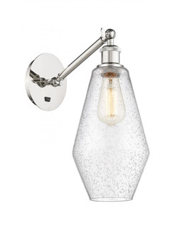 Cindyrella - 1 Light - 7 inch - Polished Nickel - Adjustable Sconce (3442|317-1W-PN-G654-7-LED)