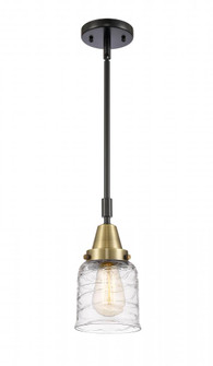 Bell - 1 Light - 5 inch - Black Antique Brass - Mini Pendant (3442|447-1S-BAB-G513-LED)