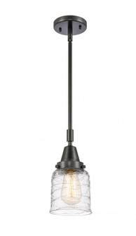 Bell - 1 Light - 5 inch - Matte Black - Mini Pendant (3442|447-1S-BK-G513)