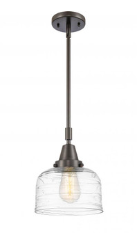 Bell - 1 Light - 8 inch - Oil Rubbed Bronze - Mini Pendant (3442|447-1S-OB-G713)