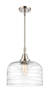 Bell - 1 Light - 12 inch - Polished Nickel - Mini Pendant (3442|447-1S-PN-G713-L-LED)