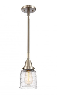 Bell - 1 Light - 5 inch - Brushed Satin Nickel - Mini Pendant (3442|447-1S-SN-G513-LED)