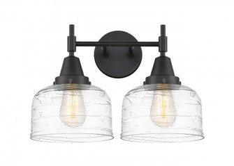 Caden - 2 Light - 17 inch - Matte Black - Bath Vanity Light (3442|447-2W-BK-G713)