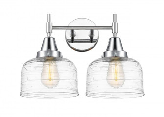 Caden - 2 Light - 17 inch - Polished Chrome - Bath Vanity Light (3442|447-2W-PC-G713-LED)