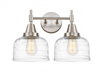Caden - 2 Light - 17 inch - Satin Nickel - Bath Vanity Light (3442|447-2W-SN-G713-LED)