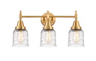 Caden - 3 Light - 23 inch - Satin Gold - Bath Vanity Light (3442|447-3W-SG-G513-LED)