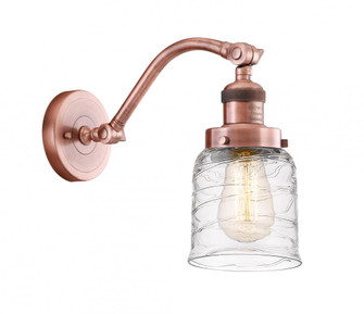 Bell - 1 Light - 5 inch - Antique Copper - Adjustable Sconce (3442|515-1W-AC-G513-LED)