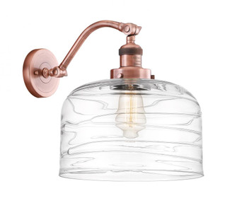Bell - 1 Light - 12 inch - Antique Copper - Adjustable Sconce (3442|515-1W-AC-G713-L)