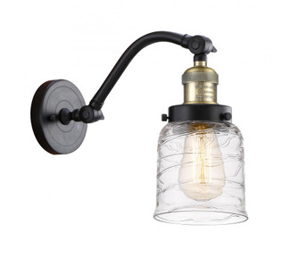 Bell - 1 Light - 5 inch - Black Antique Brass - Adjustable Sconce (3442|515-1W-BAB-G513-LED)