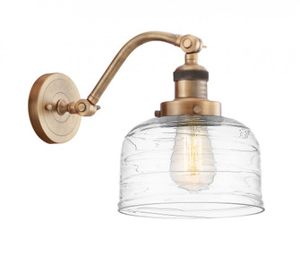Bell - 1 Light - 8 inch - Brushed Brass - Adjustable Sconce (3442|515-1W-BB-G713)