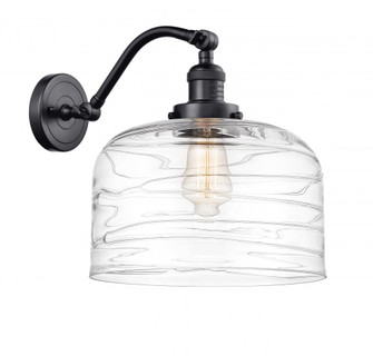 Bell - 1 Light - 12 inch - Matte Black - Adjustable Sconce (3442|515-1W-BK-G713-L-LED)