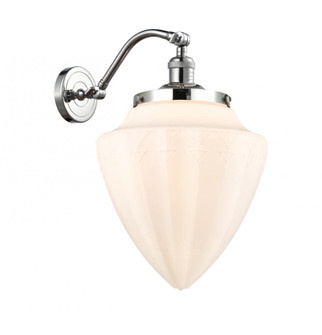 Bullet - 1 Light - 12 inch - Polished Chrome - Adjustable Sconce (3442|515-1W-PC-G661-12)
