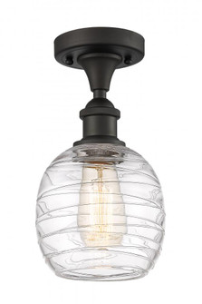 Belfast - 1 Light - 6 inch - Oil Rubbed Bronze - Semi-Flush Mount (3442|516-1C-OB-G1013-LED)
