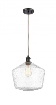 Cindyrella - 1 Light - 12 inch - Oil Rubbed Bronze - Cord hung - Mini Pendant (3442|516-1P-OB-G654-12-LED)