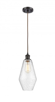 Cindyrella - 1 Light - 7 inch - Oil Rubbed Bronze - Cord hung - Mini Pendant (3442|516-1P-OB-G654-7)