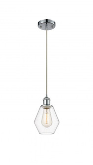 Cindyrella - 1 Light - 6 inch - Polished Chrome - Cord hung - Mini Pendant (3442|516-1P-PC-G652-6)