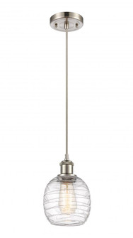 Belfast - 1 Light - 6 inch - Brushed Satin Nickel - Cord hung - Mini Pendant (3442|516-1P-SN-G1013)