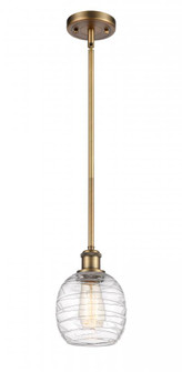Belfast - 1 Light - 6 inch - Brushed Brass - Mini Pendant (3442|516-1S-BB-G1013)