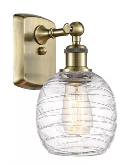 Belfast - 1 Light - 6 inch - Antique Brass - Sconce (3442|516-1W-AB-G1013-LED)