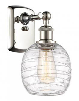 Belfast - 1 Light - 6 inch - Polished Nickel - Sconce (3442|516-1W-PN-G1013)