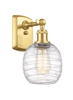 Belfast - 1 Light - 6 inch - Satin Gold - Sconce (3442|516-1W-SG-G1013-LED)