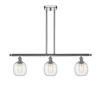 Belfast - 3 Light - 36 inch - Polished Chrome - Stem hung - Island Light (3442|516-3I-PC-G1013)