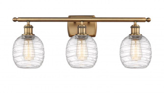 Belfast - 3 Light - 26 inch - Brushed Brass - Bath Vanity Light (3442|516-3W-BB-G1013-LED)