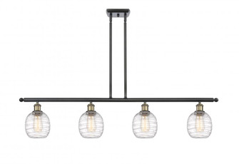 Belfast - 4 Light - 48 inch - Black Antique Brass - Cord hung - Island Light (3442|516-4I-BAB-G1013-LED)