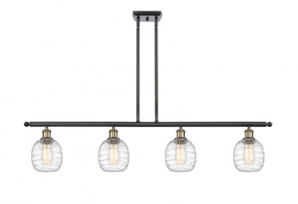 Belfast - 4 Light - 48 inch - Black Antique Brass - Stem hung - Island Light (3442|516-4I-BAB-G1013-LED)