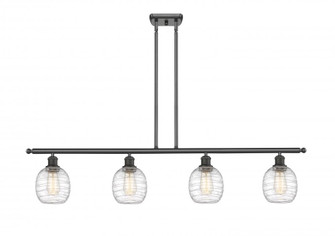 Belfast - 4 Light - 48 inch - Oil Rubbed Bronze - Stem hung - Island Light (3442|516-4I-OB-G1013-LED)