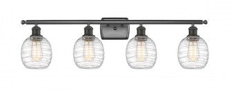 Belfast - 4 Light - 36 inch - Oil Rubbed Bronze - Bath Vanity Light (3442|516-4W-OB-G1013-LED)