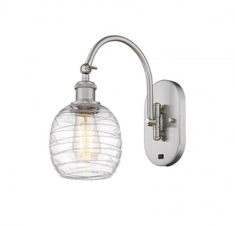 Belfast - 1 Light - 6 inch - Brushed Satin Nickel - Adjustable Swing Arm (3442|518-1W-SN-G1013)