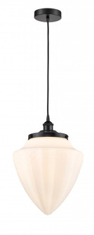 Bullet - 1 Light - 12 inch - Matte Black - Cord hung - Mini Pendant (3442|616-1PH-BK-G661-12-LED)
