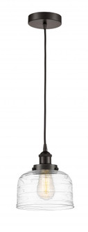 Bell - 1 Light - 8 inch - Oil Rubbed Bronze - Cord hung - Mini Pendant (3442|616-1PH-OB-G713)