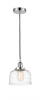 Bell - 1 Light - 8 inch - Polished Chrome - Cord hung - Mini Pendant (3442|616-1PH-PC-G713-LED)