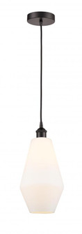 Cindyrella - 1 Light - 7 inch - Oil Rubbed Bronze - Cord hung - Mini Pendant (3442|616-1P-OB-G651-7)