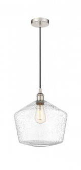 Cindyrella - 1 Light - 12 inch - Polished Nickel - Cord hung - Mini Pendant (3442|616-1P-PN-G654-12)