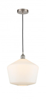 Cindyrella - 1 Light - 12 inch - Brushed Satin Nickel - Cord hung - Mini Pendant (3442|616-1P-SN-G651-12)