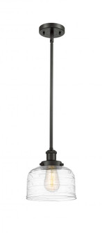Bell - 1 Light - 8 inch - Oil Rubbed Bronze - Mini Pendant (3442|916-1S-OB-G713-LED)