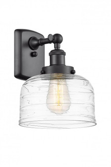 Bell - 1 Light - 8 inch - Matte Black - Sconce (3442|916-1W-BK-G713-LED)