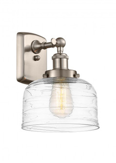 Bell - 1 Light - 8 inch - Brushed Satin Nickel - Sconce (3442|916-1W-SN-G713-LED)