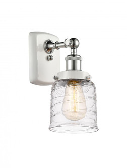 Bell - 1 Light - 5 inch - White Polished Chrome - Sconce (3442|916-1W-WPC-G513-LED)