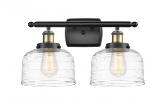 Bell - 2 Light - 18 inch - Black Antique Brass - Bath Vanity Light (3442|916-2W-BAB-G713)