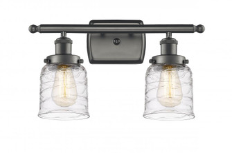 Bell - 2 Light - 16 inch - Oil Rubbed Bronze - Bath Vanity Light (3442|916-2W-OB-G513)