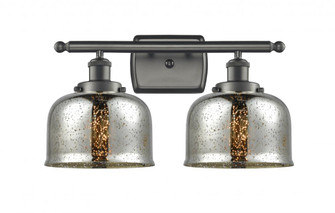 Bell - 2 Light - 18 inch - Oil Rubbed Bronze - Bath Vanity Light (3442|916-2W-OB-G78-LED)