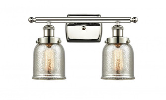 Bell - 2 Light - 16 inch - Polished Nickel - Bath Vanity Light (3442|916-2W-PN-G58)